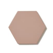 Плитка Winckelmans Simple Colors Hexagon Hex.10 Pink Rsu 10x11.5 см, поверхность матовая