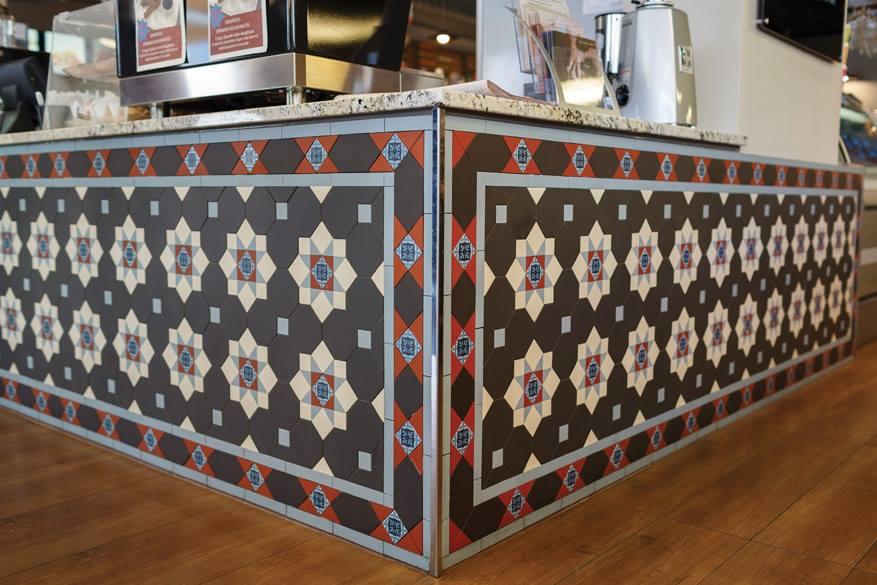 керамогранит фабрики Winckelmans коллекция Simple Colors Hexagon