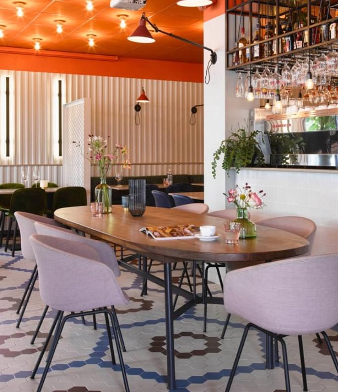 керамогранит фабрики Winckelmans коллекция Simple Colors Hexagon