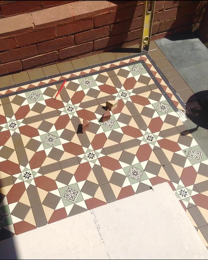 керамогранит фабрики Winckelmans коллекция Simple Colors Hexagon