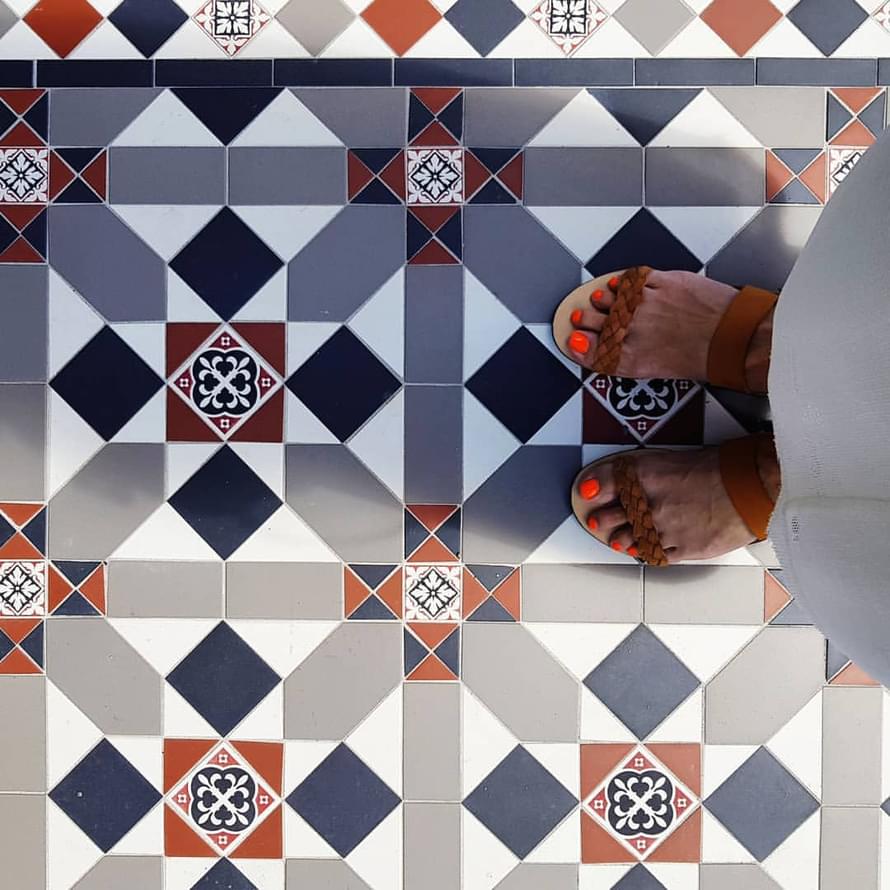 керамогранит фабрики Winckelmans коллекция Simple Colors Hexagon