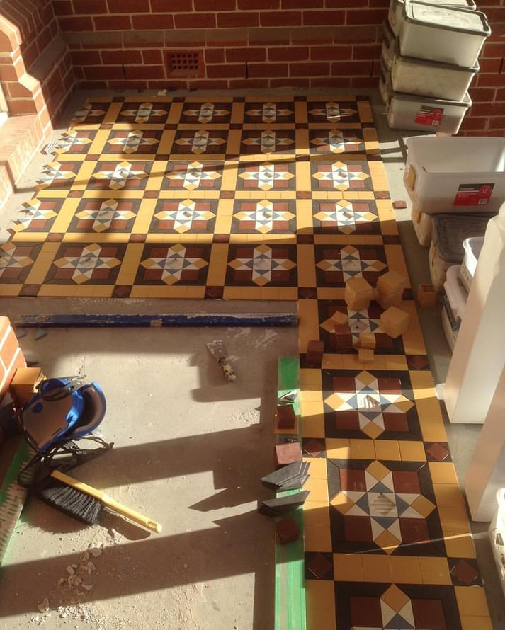 керамогранит фабрики Winckelmans коллекция Simple Colors Hexagon