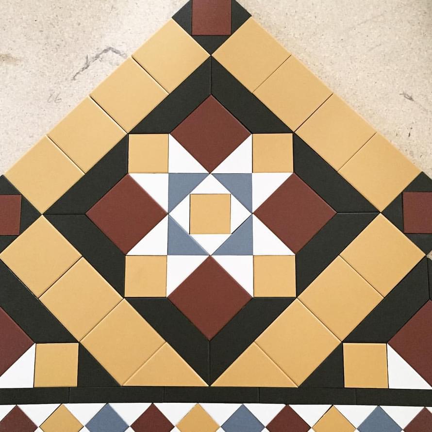 керамогранит фабрики Winckelmans коллекция Simple Colors Hexagon