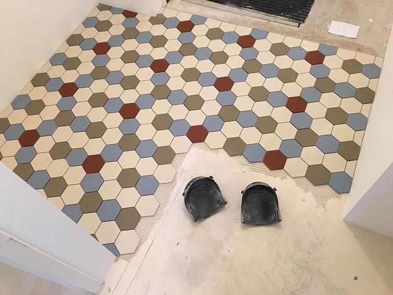 керамогранит фабрики Winckelmans коллекция Simple Colors Hexagon