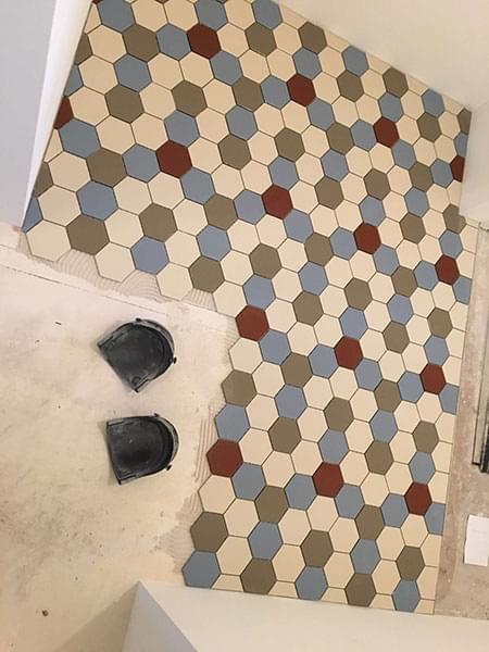 керамогранит фабрики Winckelmans коллекция Simple Colors Hexagon