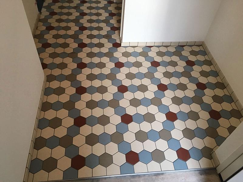 керамогранит фабрики Winckelmans коллекция Simple Colors Hexagon