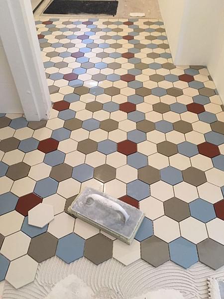 керамогранит фабрики Winckelmans коллекция Simple Colors Hexagon