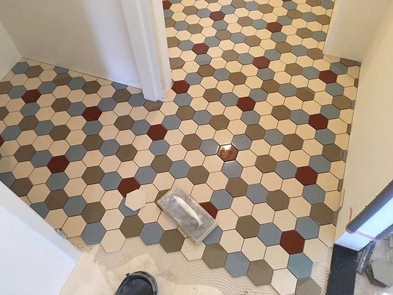 керамогранит фабрики Winckelmans коллекция Simple Colors Hexagon