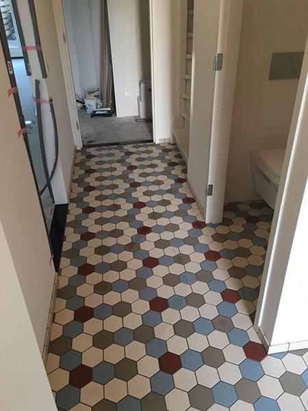 керамогранит фабрики Winckelmans коллекция Simple Colors Hexagon