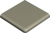 Плитка Winckelmans Simple Colors Skirting 2Br10 Pale Grey Grp 10x10 см, поверхность матовая