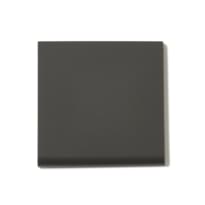 Плитка Winckelmans Simple Colors Skirting Br10 Black Noi 10x10 см, поверхность матовая