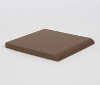 Плитка Winckelmans Simple Colors Skirting Br10 Brown Bru 10x10 см, поверхность матовая