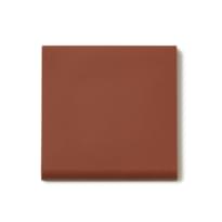 Плитка Winckelmans Simple Colors Skirting Br10 Red Rou 10x10 см, поверхность матовая