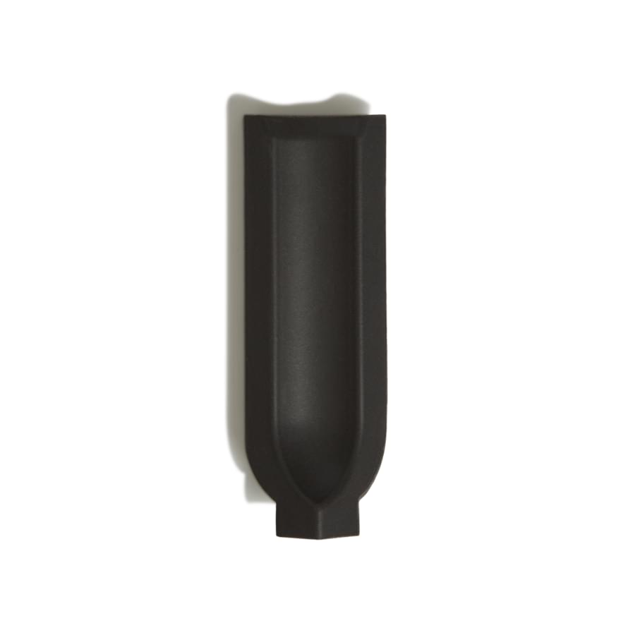 Winckelmans Simple Colors Skirting Coved Skirting Angle Int. Black Noi 3.2x11