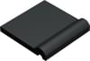 Плитка Winckelmans Simple Colors Skirting Finger Grips Black Noi 10x10 см, поверхность матовая