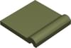 Плитка Winckelmans Simple Colors Skirting Finger Grips Green Australian Vea 10x10 см, поверхность матовая