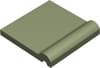 Плитка Winckelmans Simple Colors Skirting Finger Grips Pale Green Vep 10x10 см, поверхность матовая