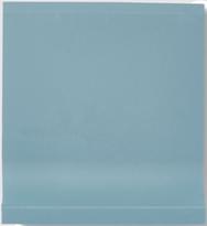 Плитка Winckelmans Simple Colors Skirting Pag10 Blue Beu 10x10 см, поверхность матовая
