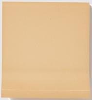 Плитка Winckelmans Simple Colors Skirting Pag10 Cognac Cog 10x10 см, поверхность матовая