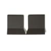 Плитка Winckelmans Simple Colors Skirting Sit-On Skirting Angle Ext. Black Noi Set 10x10 см, поверхность матовая