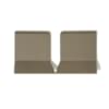 Плитка Winckelmans Simple Colors Skirting Sit-On Skirting Angle Ext. Charcoal Ant Set 10x10 см, поверхность матовая
