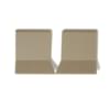 Плитка Winckelmans Simple Colors Skirting Sit-On Skirting Angle Ext. Grey Gru Set 10x10 см, поверхность матовая