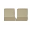 Плитка Winckelmans Simple Colors Skirting Sit-On Skirting Angle Ext. Pale Grey Grp Set 10x10 см, поверхность матовая