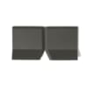 Плитка Winckelmans Simple Colors Skirting Sit-On Skirting Angle Int. Black Noi Set 10x10 см, поверхность матовая
