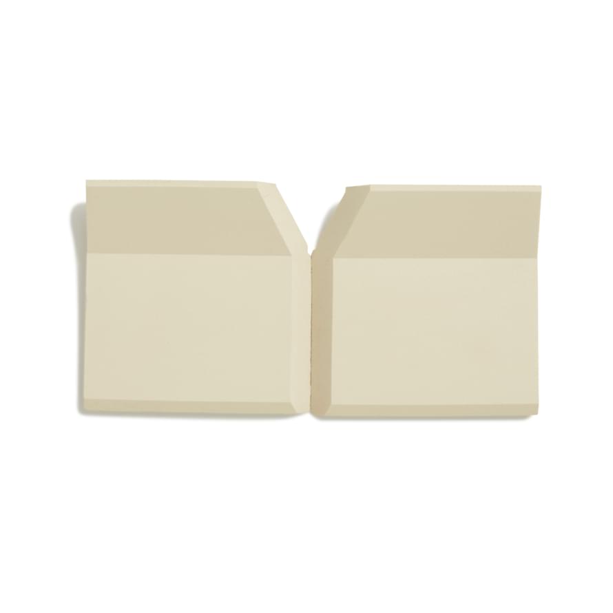 Winckelmans Simple Colors Skirting Sit-On Skirting Angle Int. White Bau Set 10x10