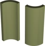 Winckelmans Simple Colors Skirting Swimming Pool Angle Int. Green Australian Vea 3.2x10