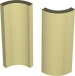 Winckelmans Simple Colors Skirting Swimming Pool Angle Int. Ivory Ivo 3.2x10