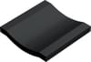 Плитка Winckelmans Simple Colors Special Channel Black Noi 10x10 см, поверхность матовая