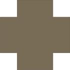 Плитка Winckelmans Simple Colors Special Cross 7 Grey Gru 7x7 см, поверхность матовая