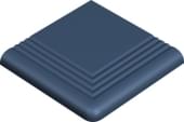 Плитка Winckelmans Simple Colors Step 2Nm10 Dark Blue Bef 10x10 см, поверхность матовая, рельефная
