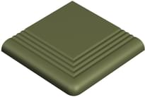 Плитка Winckelmans Simple Colors Step 2Nm10 Green Australian Vea 10x10 см, поверхность матовая, рельефная