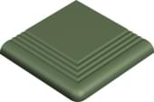 Плитка Winckelmans Simple Colors Step 2Nm10 Green Veu 10x10 см, поверхность матовая, рельефная