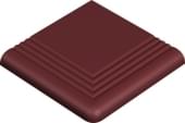 Плитка Winckelmans Simple Colors Step 2Nm10 Red Rou 10x10 см, поверхность матовая, рельефная