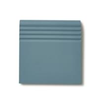 Плитка Winckelmans Simple Colors Step Nm10 Blue Beu 10x10 см, поверхность матовая, рельефная