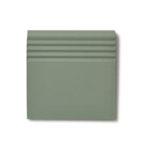 Плитка Winckelmans Simple Colors Step Nm10 Pale Green Vep 10x10 см, поверхность матовая, рельефная