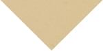 Плитка Winckelmans Simple Colors Triangle Tr. 3.5X3.5Х5 Ivory Ivo 2.45x5 см, поверхность матовая