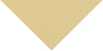 Плитка Winckelmans Simple Colors Triangle Tr. 3.5X3.5Х5 Vanille Van 2.45x5 см, поверхность матовая