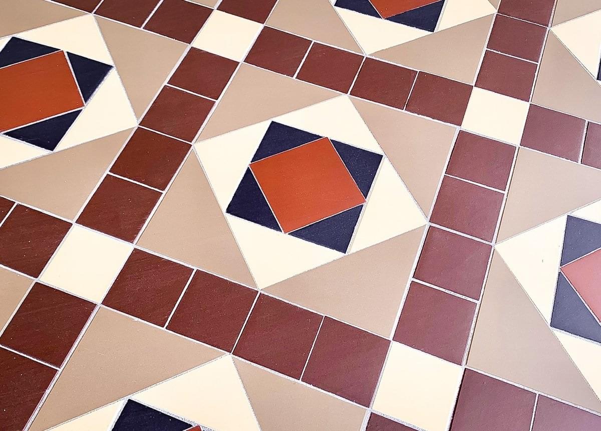 керамогранит фабрики Winckelmans коллекция Simple Colors Triangle