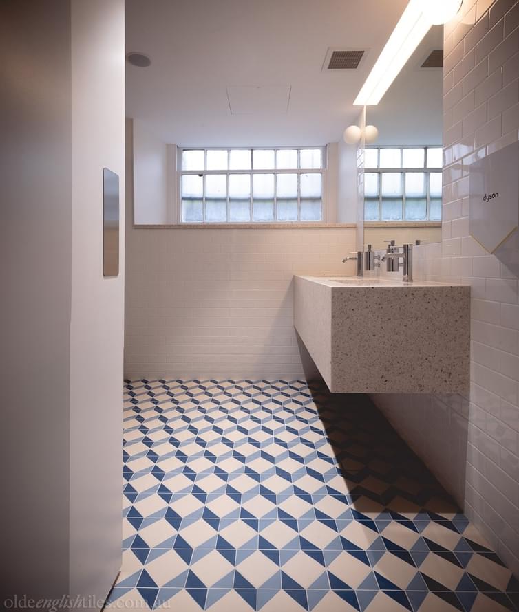 керамогранит фабрики Winckelmans коллекция Simple Colors Triangle