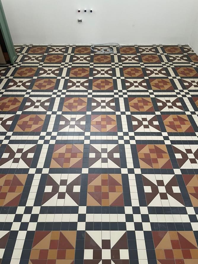 керамогранит фабрики Winckelmans коллекция Simple Colors Triangle