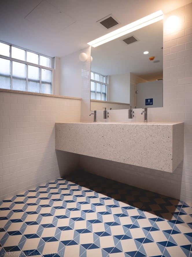 керамогранит фабрики Winckelmans коллекция Simple Colors Triangle