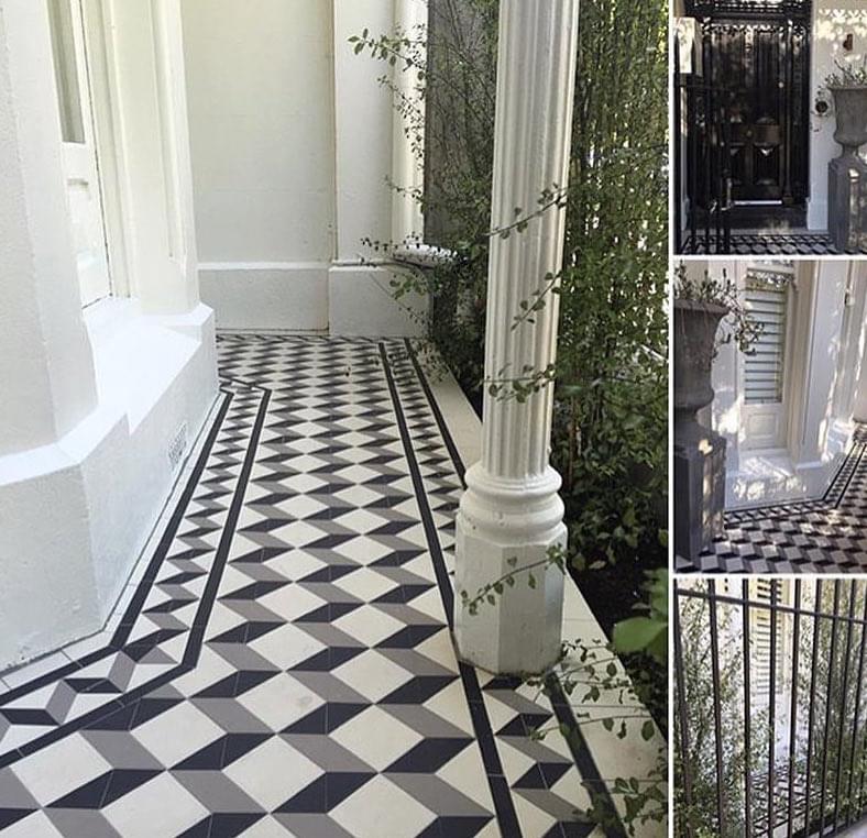 керамогранит фабрики Winckelmans коллекция Simple Colors Triangle