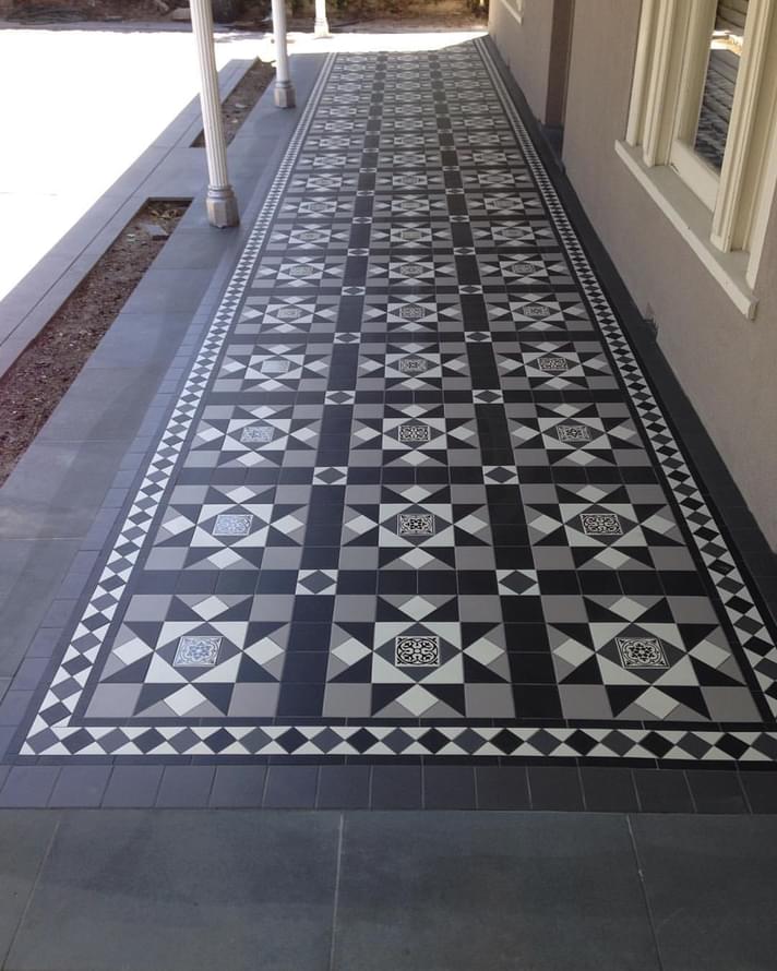 керамогранит фабрики Winckelmans коллекция Simple Colors Triangle