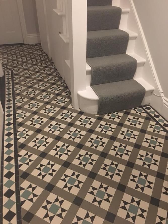 керамогранит фабрики Winckelmans коллекция Simple Colors Triangle