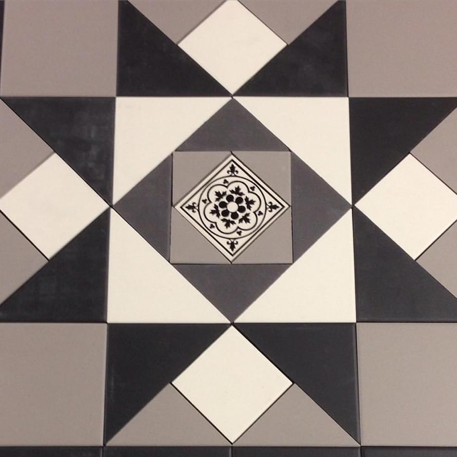 керамогранит фабрики Winckelmans коллекция Simple Colors Triangle