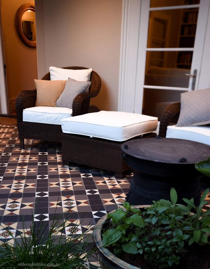 керамогранит фабрики Winckelmans коллекция Simple Colors Triangle